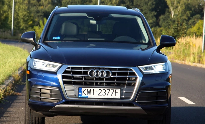 Audi Q5 cena 129900 przebieg: 47000, rok produkcji 2019 z Katowice małe 254